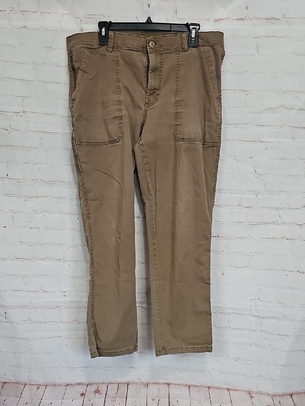 Weatherproof Men's Khaki Utility Chinos